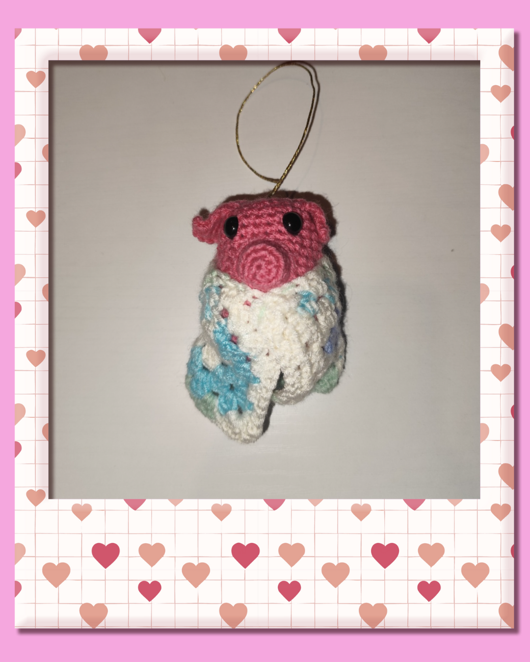 🐷🧶Pig in blanket Christmas tree ornaments🧶🐷