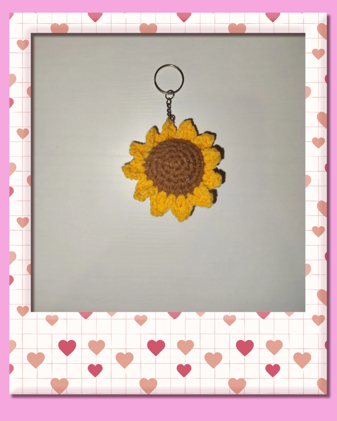 🌻✨ Crochet Sunflower Keychains ✨🌻