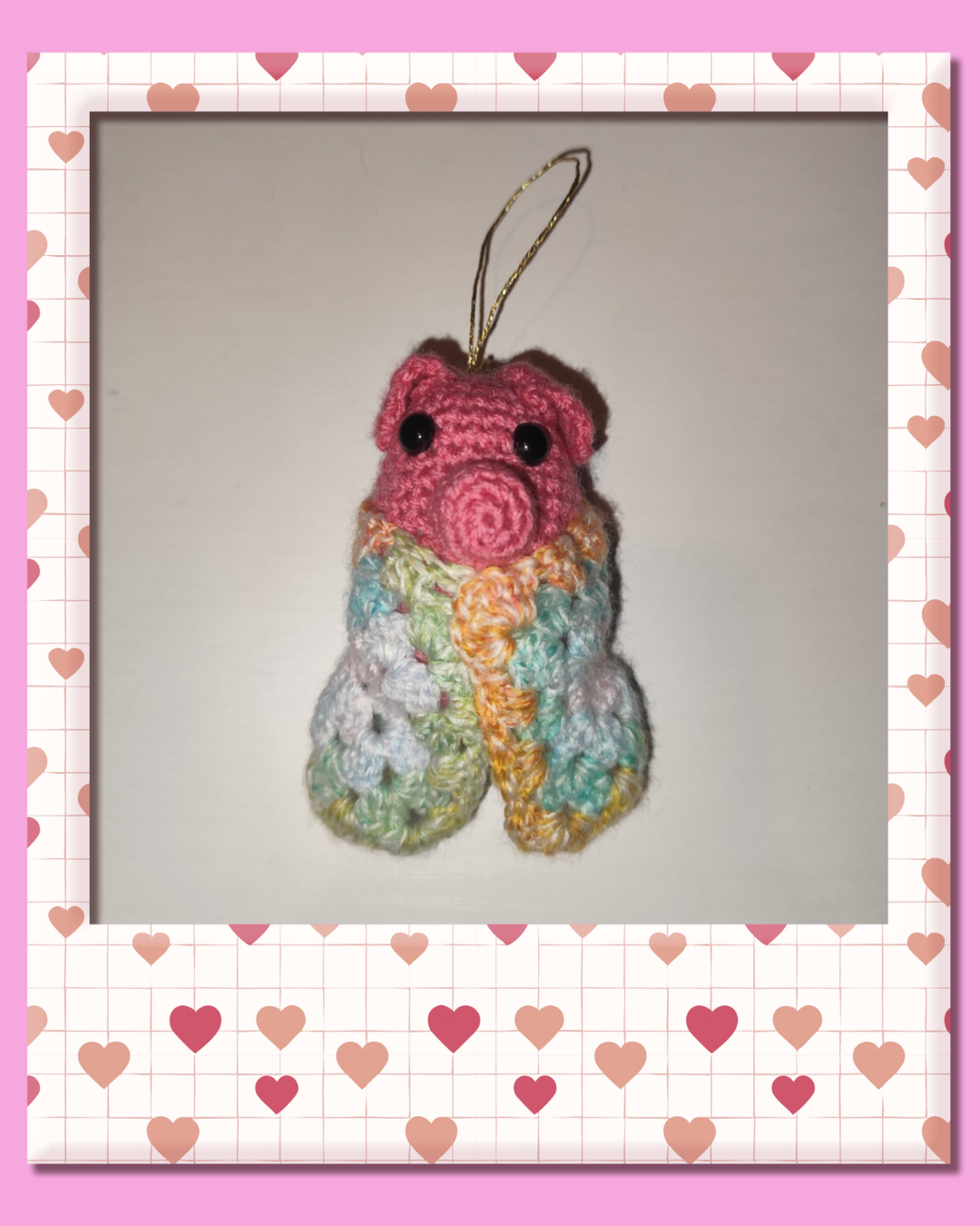 🐷🧶Pig in blanket Christmas tree ornaments🧶🐷