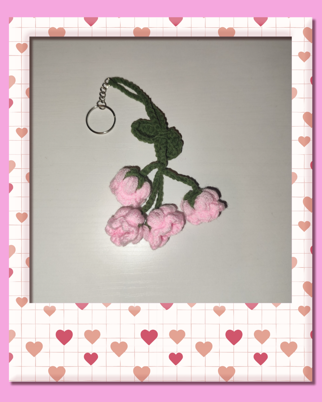 🌸✨ Crochet Flower Keychains ✨🌸
