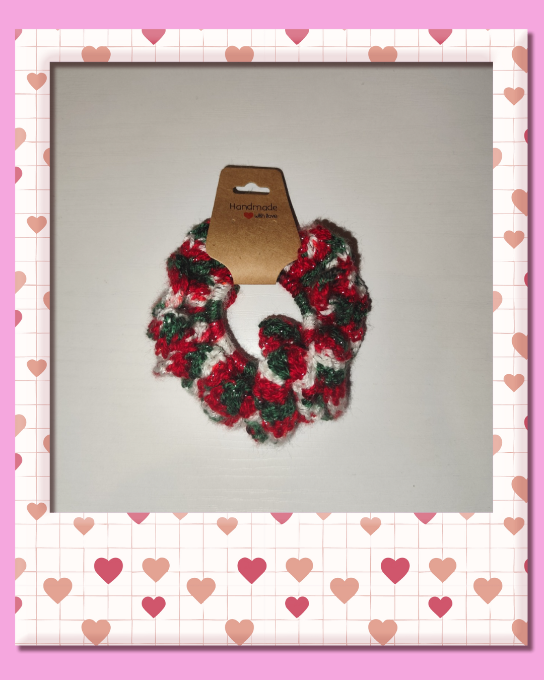 🎄✨ Crochet Christmas Scrunchies✨🎄