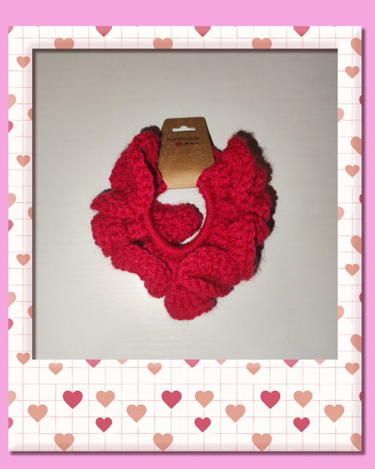 ✨ Crochet Ruffle Scrunchies✨